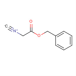 Structure of Acetic acid, isocyano-, phenylmethyl ester