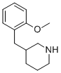 3-(2-METHOXY-BENZYL)-PIPERIDINE结构式