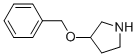 Structure of 3-(BENZYLOXY)PYRROLIDINE