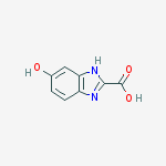 1H-Benzimidazole-2-carboxylic acid, 5-hydroxy-结构式