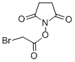 Structure of BROMOACETIC ACID N-HYDROXYSUCCINIMIDE ESTER