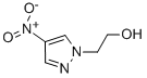 Structure of 1-hydroxyethyl-4-nitropyrazole