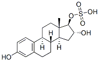 Structure of estriol 17-sulfate