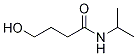 Structure of ButanaMide, 4-hydroxy-N-(1-Methylethyl)-