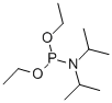 Structure of DIETHYL N,N-DIISOPROPYLPHOSPHORAMIDITE