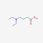 4-diethylaminobutanoic acid结构式