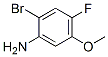 Structure of 2-Bromo-4-fluoro-5-methoxyaniline