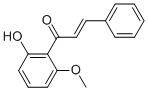 Structure of 2-HYDROXY-6-METHOXYCHALCONE