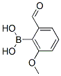 2-FORMYL-6-METHOXYPHENYLBORONIC ACID结构式
