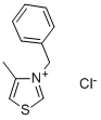 Structure of 3-BENZYL-4-METHYLTHIAZOLIUM CHLORIDE