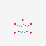 Structure of 1-ETHOXY-2,3,5,6-TETRAFLUOROBENZENE,  95 %