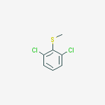 Structure of Benzene, 1,3-dichloro-2-(methylthio)-