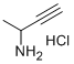 Structure of 1-METHYL-PROP-2-YNYLAMINE HYDROCHLORIDE