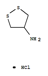1,2-dithiolan-4-amine结构式