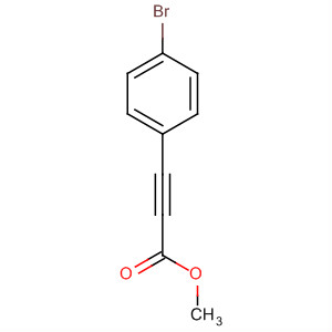 2-Propynoic acid, 3-(4-bromophenyl)-, methyl ester结构式