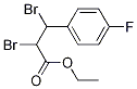 Benzenepropanoic Acid, .Alpha.,.Beta.-Dibromo-4-Fluoro-, Ethyl E结构式