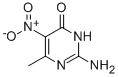 Structure of 4(1H)-Pyrimidinone, 2-amino-6-methyl-5-nitro-