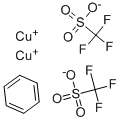 Structure of COPPER(I) TRIFLUOROMETHANESULFONATE BENZENE COMPLEX
