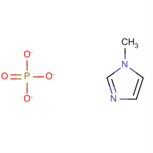 Structure of 1H-Imidazole, 1-methyl-, phosphate (1:1)