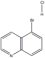 Structure of 5-BroMoquinoline hydrochloride