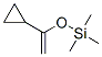 Structure of 1-CYCLOPROPYL-1-(TRIMETHYLSILYLOXY)-ETHY LENE, 98