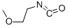 Structure of 1-Isocyanato-2-methoxyethane