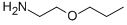 Structure of 2-AMINOETHYL PROPYL ETHER