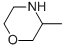 Structure of 3-methylmorpholine