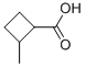 2-METHYL CYCLOBUTANECARBOXYLIC ACID结构式