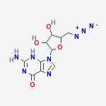 Structure of 5'-AZIDO-5'-DEOXYGUANOSINE