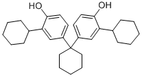 Structure of 1,1-BIS(3-CYCLOHEXYL-4-HYDROXYPHENYL)CYCLOHEXANE