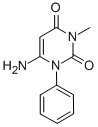 Structure of 6-AMINO-3-METHYL-1-PHENYL-1H-PYRIMIDINE-2,4-DIONE