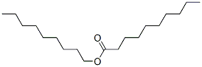 Structure of nonyl decanoate