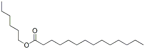 Structure of hexyl myristate