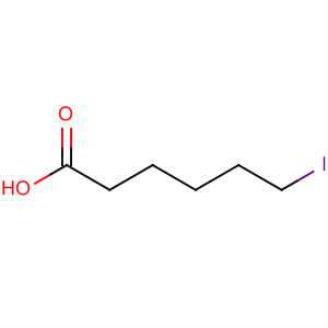 Hexanoic acid, 6-iodo-结构式