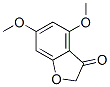4,6-Dimethoxy-2,3-dihydrobenzofuran-3-one结构式