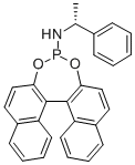 Structure of (S)-(+)-(3,5-DIOXA-4-PHOSPHA-CYCLOHEPTA[2,1-A:3,4-A]DINAPHTHALEN-4-YL)[(1R)-1-PHENYLETHYL]AMINE