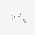 1-Cyclopropyl-2-hydroxyethanone结构式