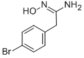 Structure of 2-(4-BROMO-PHENYL)-N-HYDROXY-ACETAMIDINE
