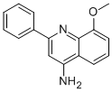 4-Amino-8-methoxy-2-phenylquinoline结构式