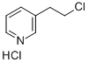 Structure of 3-(2-CHLOROETHYL)PYRIDINE HYDROCHLORIDE