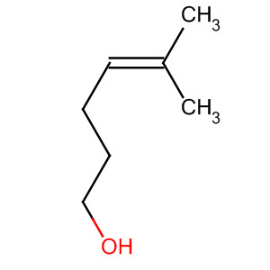 Structure of 4-Hexen-1-ol, 5-methyl-