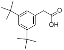 Structure of (3,5-ditert-butylphenyl)acetic acid
