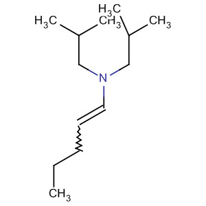 1-Penten-1-amine, N,N-bis(2-methylpropyl)-结构式