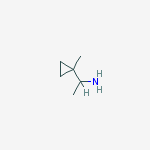 Structure of 1-(1-Methylcyclopropyl)ethanamine