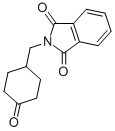 Structure of 4-N-PHTHALOYLGLYAMINOMETHYL-CYCLOHEXANONE