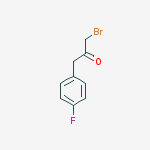 Structure of 1-bromo-3-(4-fluorophenyl)acetone