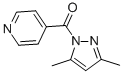 Structure of 3,5-Dimethyl-1-(4-pyridinylcarbonyl)-1H-pyrazole