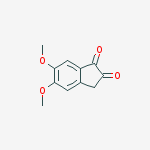 Structure of 5,6-dimethoxy-1,2-indanedione