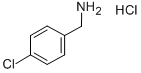 Structure of 4-Chlorobenzylamine hydrochloride
